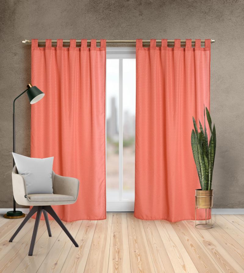 Cortina línea Motita Larga 2 Paños - Dracar Noar