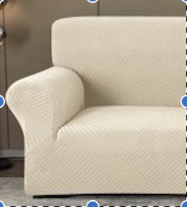 Funda de Sillón Jackard Elástica - 1 2 y 3 Cuerpos - Teka