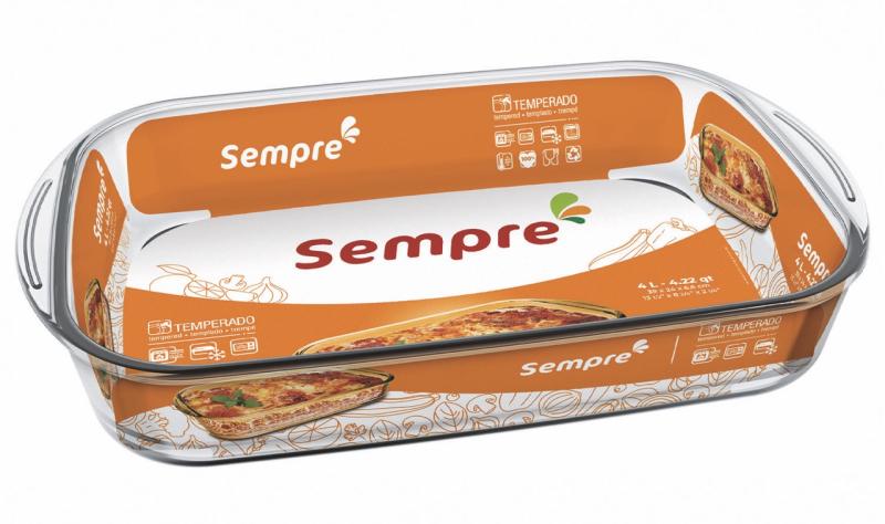 FUENTE RECTANGULAR GRANDE VIDRIO