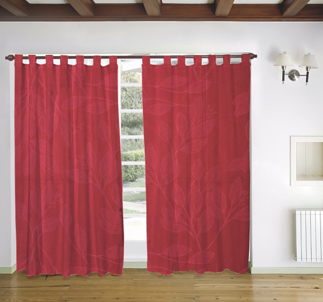 Cortina Tropical Estampada Larga 2 Paños - Flor Giavanni