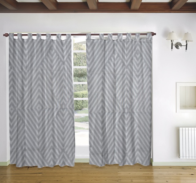 Cortina Tropical Estampada Larga 2 Paños - Flor Giavanni