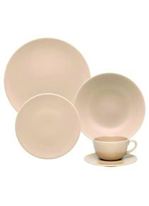 JUEGO DE PLATOS CERÁMICA Y TAZAS CON PLATITO - 30 PIEZAS