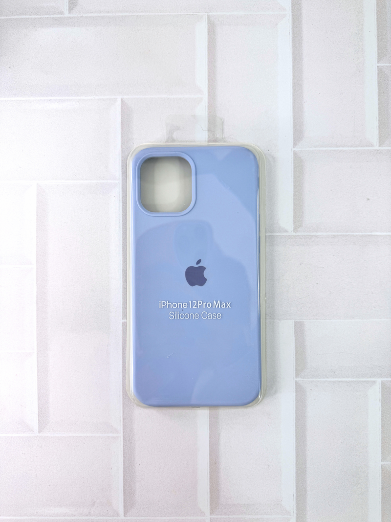 SILICON CASE IPH 12 PRO MAX N°58 CELESTE CIELO