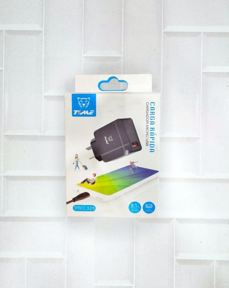 CARGADOR MICRO TIME 3.1 AMP