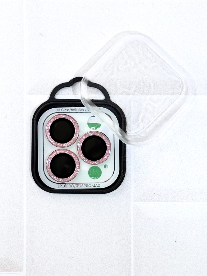 VIDRIOS DE CAMARA BRILLOS IPH 16 PRO/16 PRO MAX