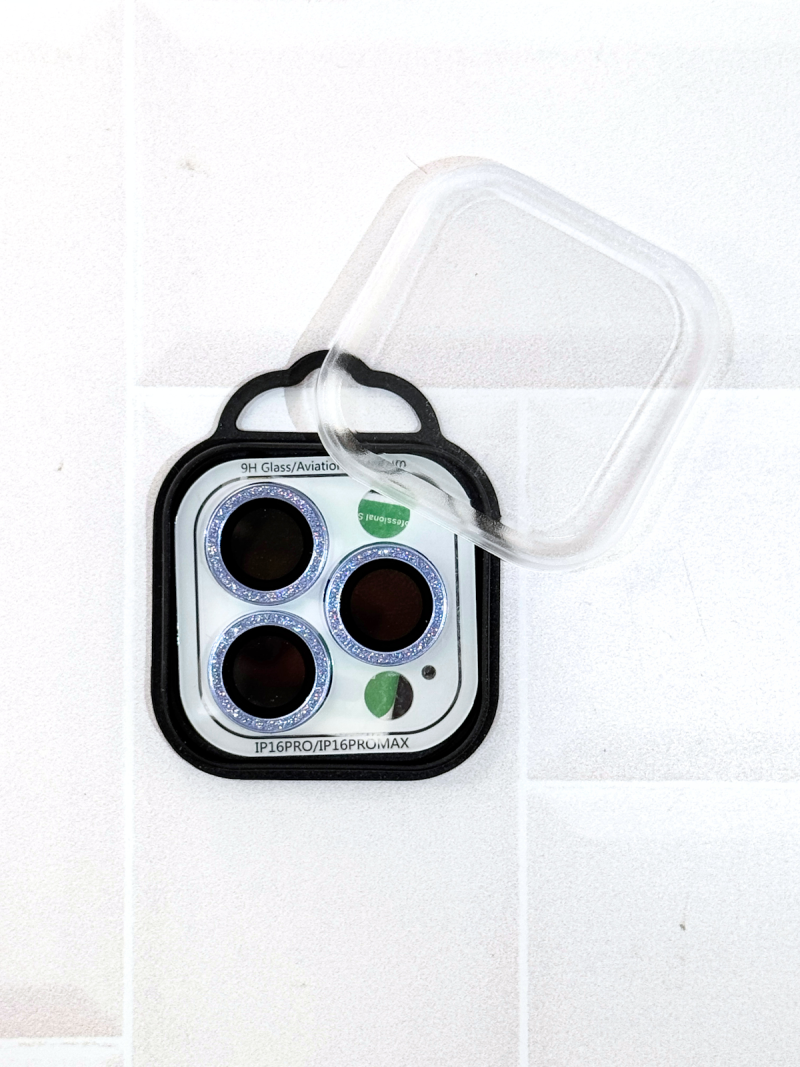 VIDRIOS DE CAMARA BRILLOS IPH 16 PRO/16 PRO MAX