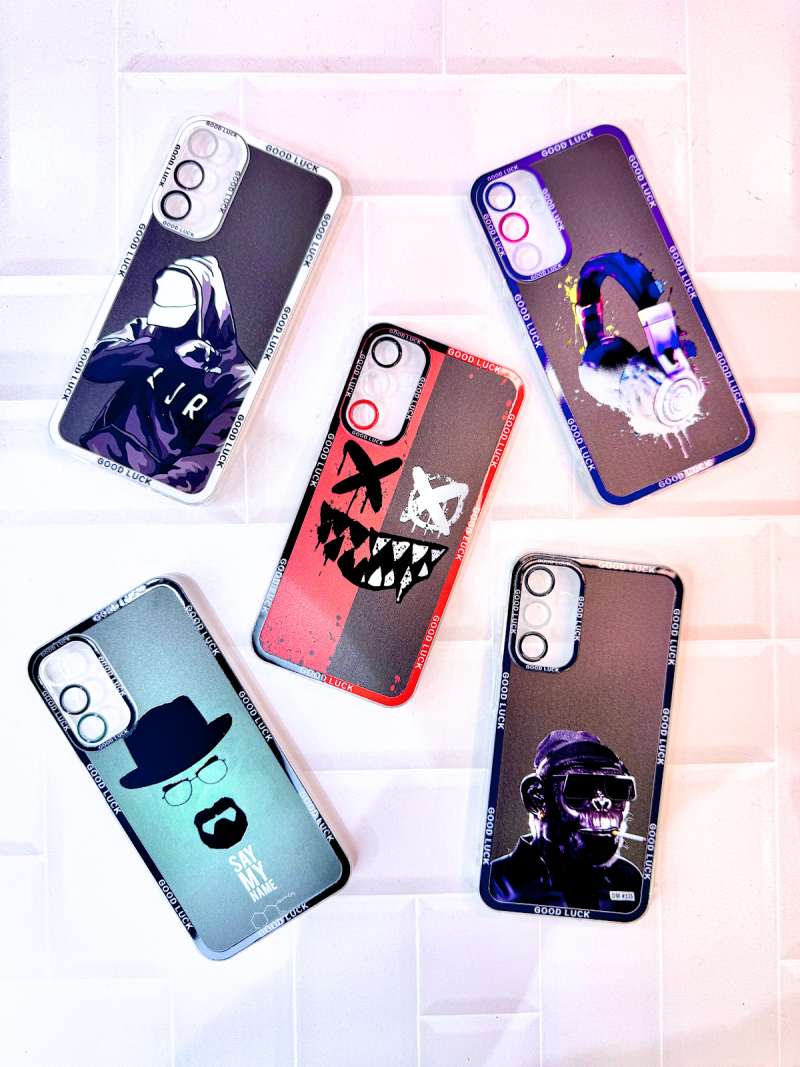 FUNDA TRANSPARENTE DISEÑOS HOMBRE (5) MOTO G32