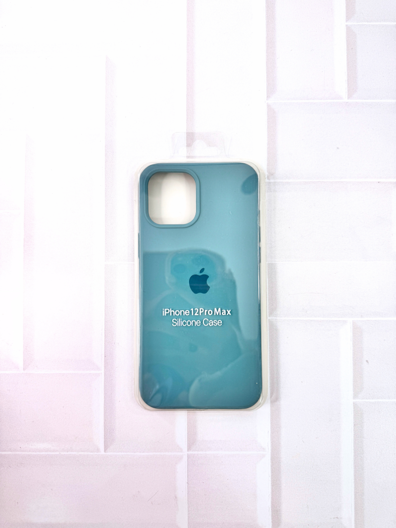 SILICON CASE IPH 12 PRO MAX N°66 VERDE CACTUS