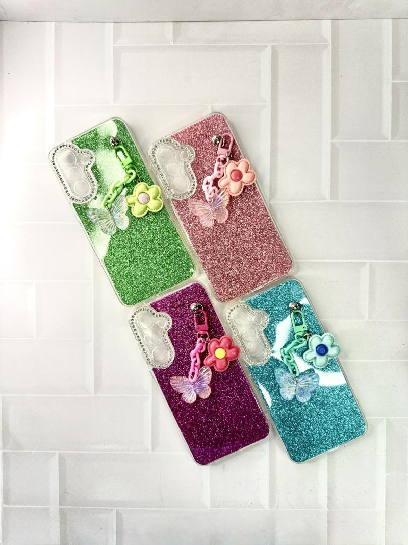 FUNDA DISEÑOS MARIPOSA Y FLOR MOTO G55