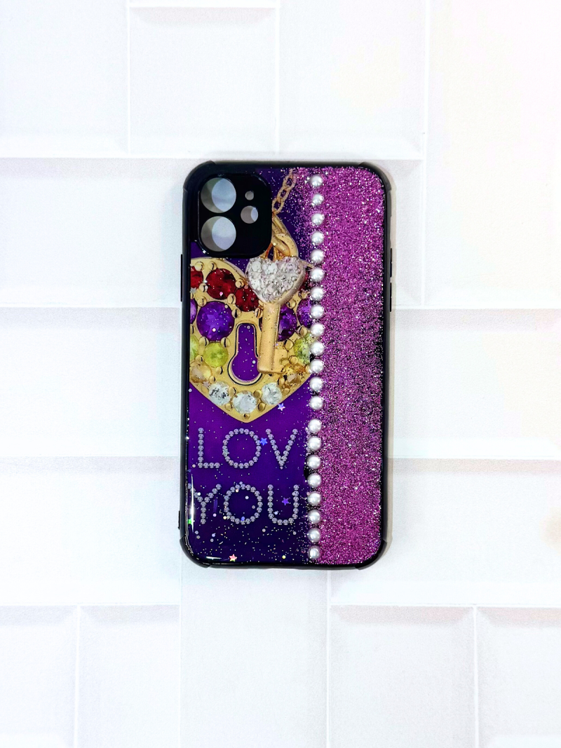 FUNDA BRILLO ROSA IPHONE 7 PLUS