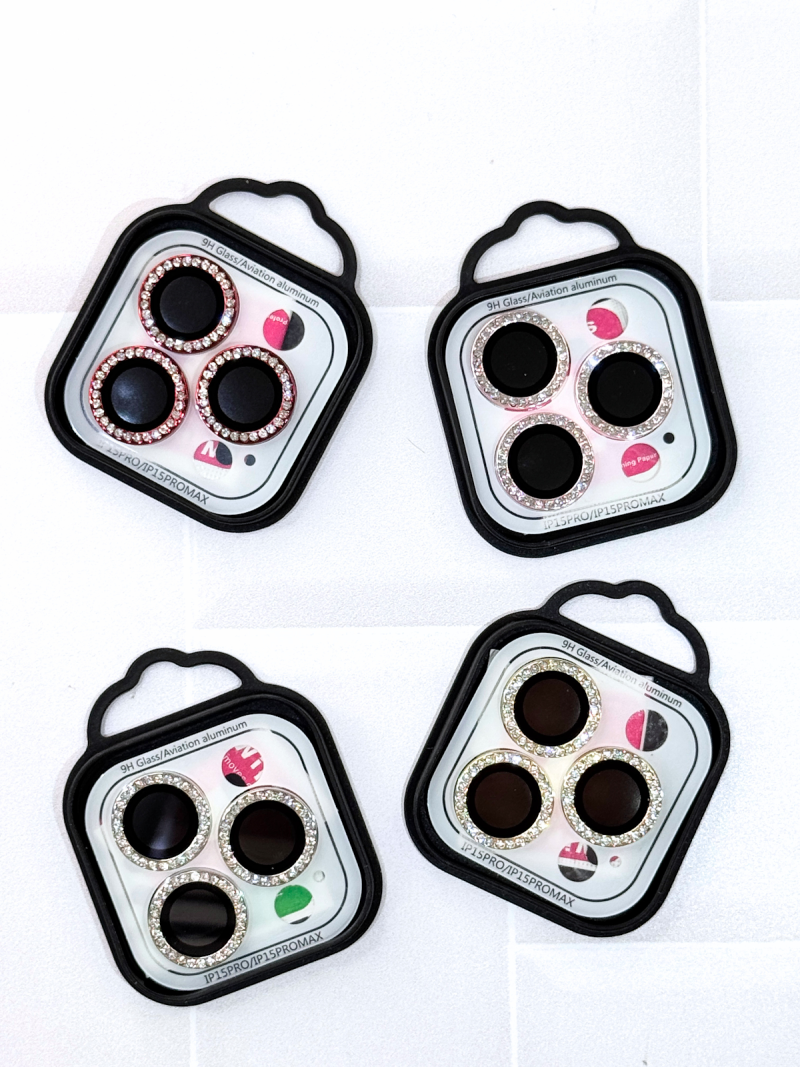 VIDRIOS DE CAMARA PIEDRAS BRILLANTES IPH 15/15 PLUS