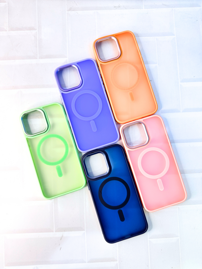 FUNDA COLOR MATE MAGSAFE CON EMPAQUE IPH 12 PRO MAX