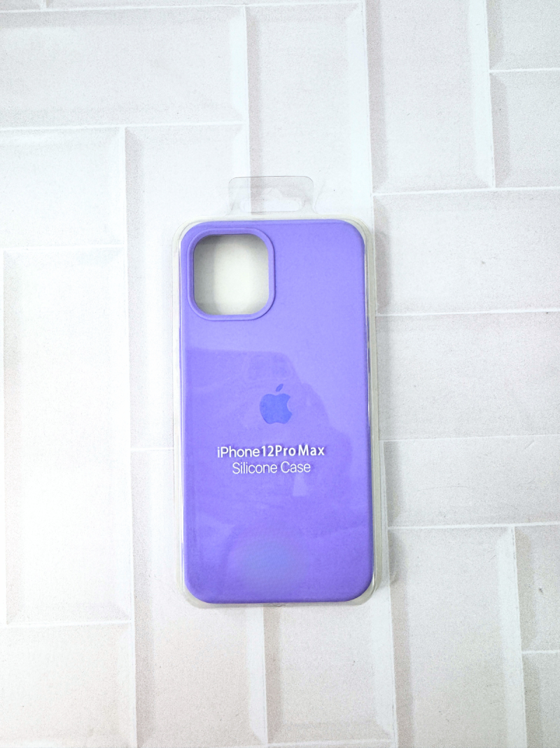 SILICON CASE IPH 12 PRO MAX N°39 VIOLETA