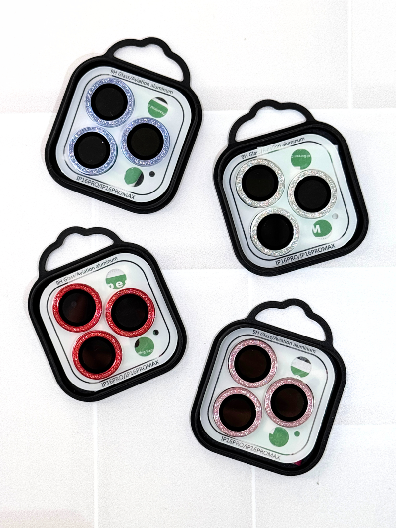 VIDRIOS DE CAMARA BRILLOS IPH 16/16 PLUS