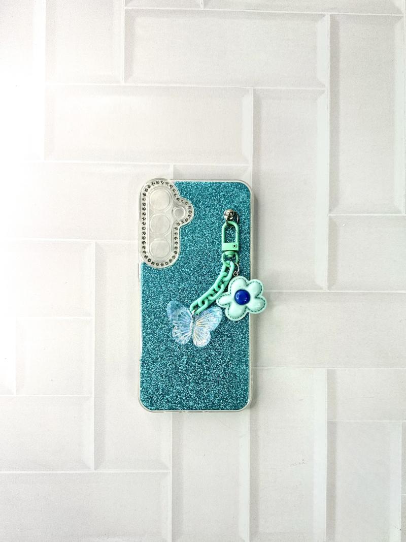 FUNDA DISEÑOS MARIPOSA Y FLOR SAM A56