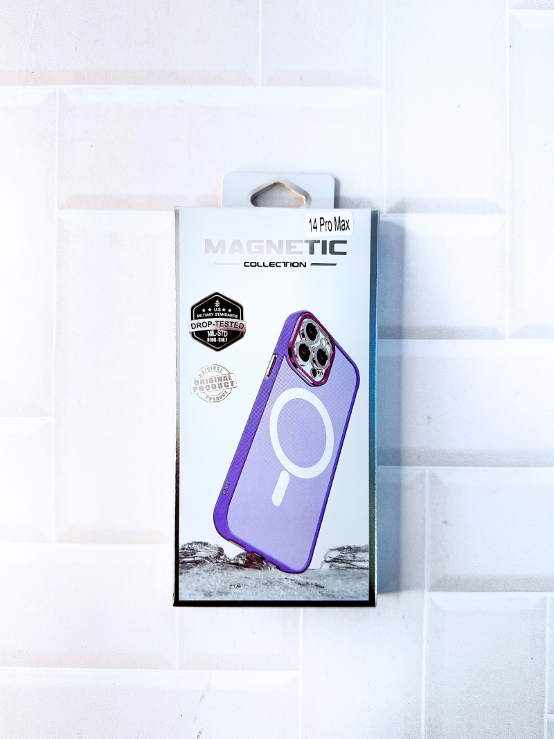 FUNDA COLOR MATE MAGSAFE CON EMPAQUE IPH 15 PRO MAX