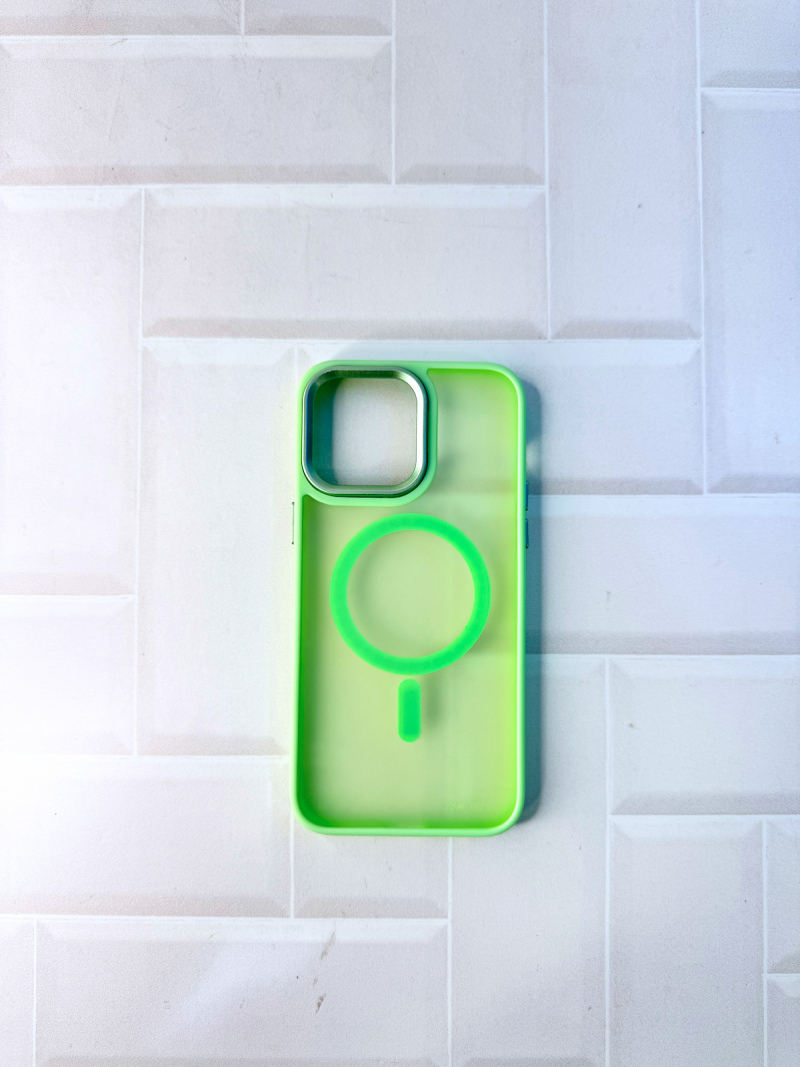 FUNDA COLOR MATE MAGSAFE CON EMPAQUE IPH 15 PRO MAX