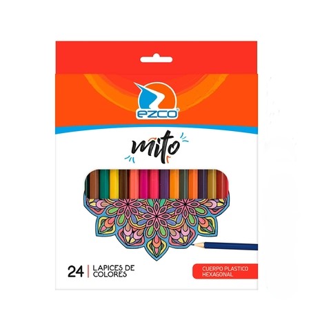 LAPIZ DE COLOR MITO EZCO SURT X24