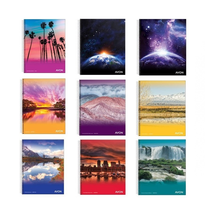 CUADERNILLO UNIVERSITARIO AVON X84 HJS CUADRICULADO PACK X10 UND