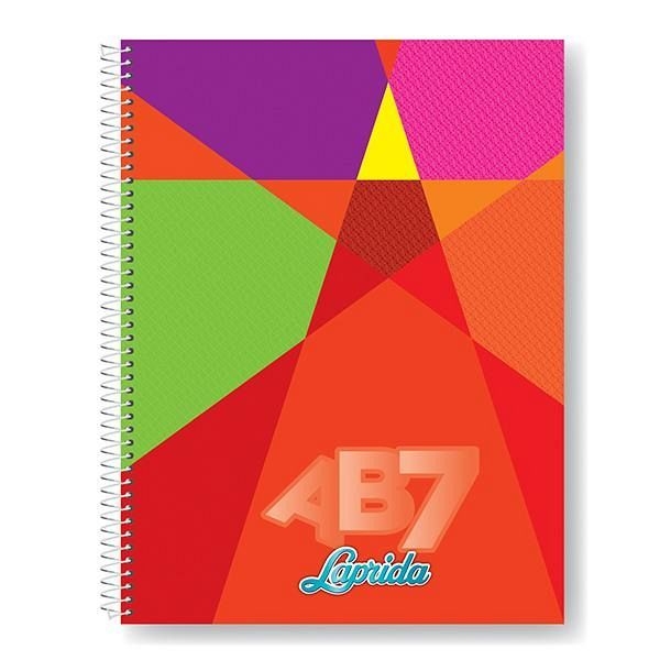 CUADERNO AB7 21X27 C/ESP LAPRIDA X100HJS RAYADO XU
