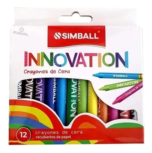 CRAYONES SIMBALL COLOR SURT X12
