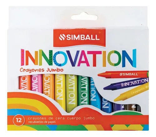 CRAYONES SIMBALL JUMBO X12