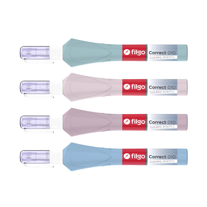 CORRECTOR FILGO CUERPO PASTEL PACK X12 UND