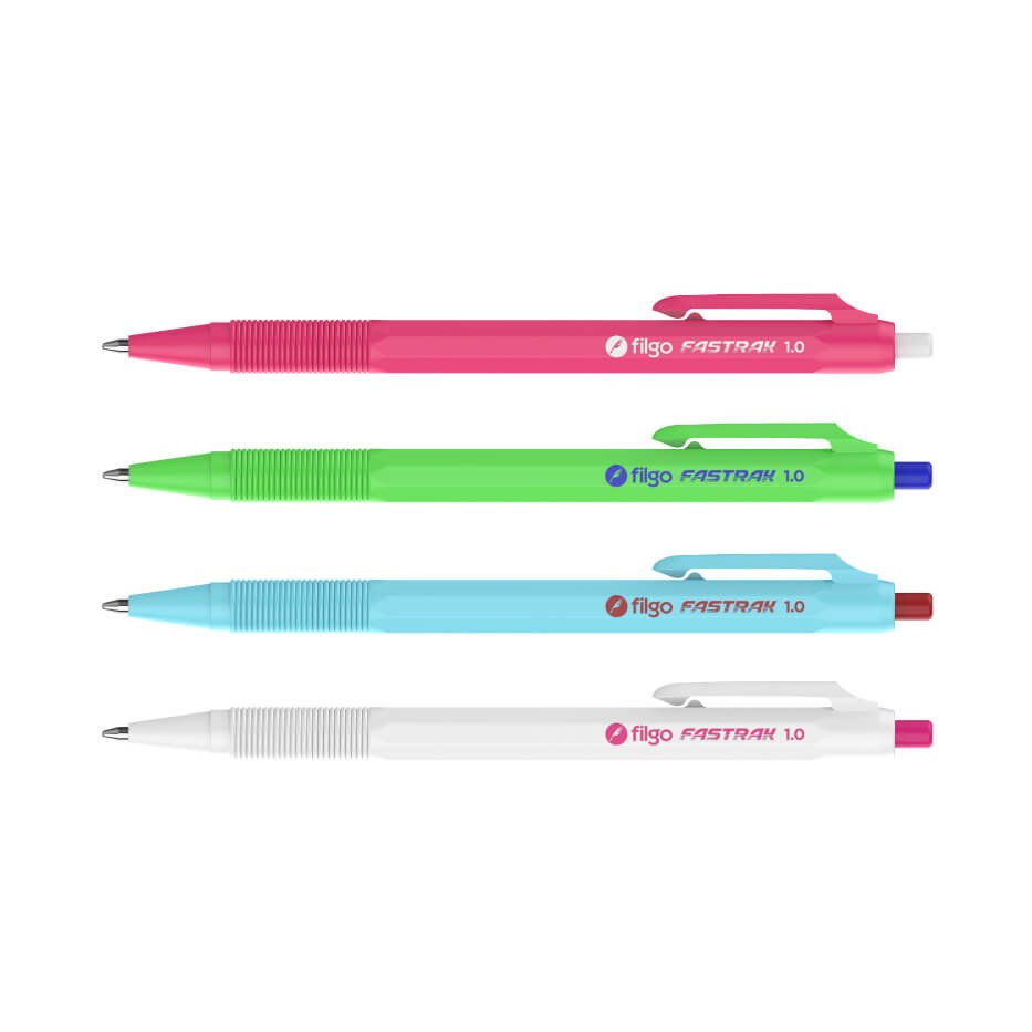 BOLIGRAFO RETRACTIL FILGO FASTRAK 1.0MM AZUL PACK X36 UND