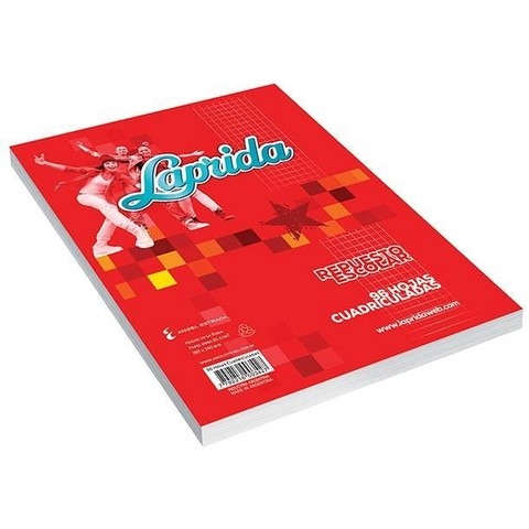 REPUESTO LAPRIDA X96 HJS CUADRICULADO