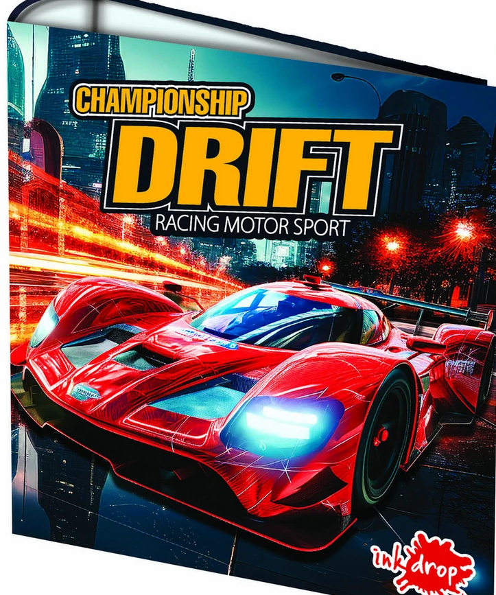 CARPETA INKDROP 3X40 CON 3 ANILLOS - CARS - DRIFF