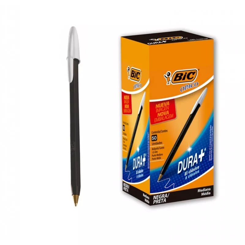 PACK BOLIGRAFO BIC OPACO CLASICO POR COLORES X50U