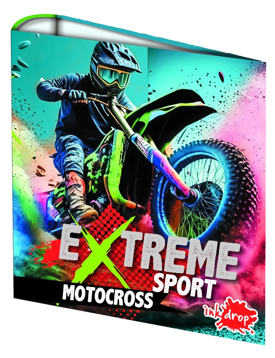 CARPETA INKDROP 3X40 CON 3 ANILLOS - MOTOCROSS EXTREME SPORT