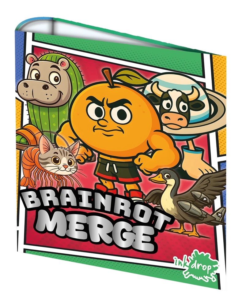 CARPETA INKDROP 3X40 CON 3 ANILLOS - BRAINROT MERGE