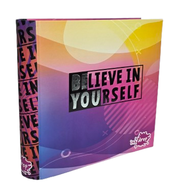 CARPETA INKDROP 3X40 CON 3 ANILLOS - MAGMA II - BE YOURS