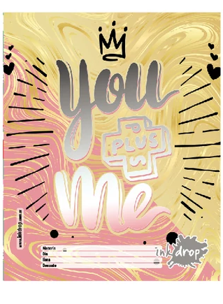 CARPETA INKDROP 3X40 CON 3 ANILLOS - GLAM