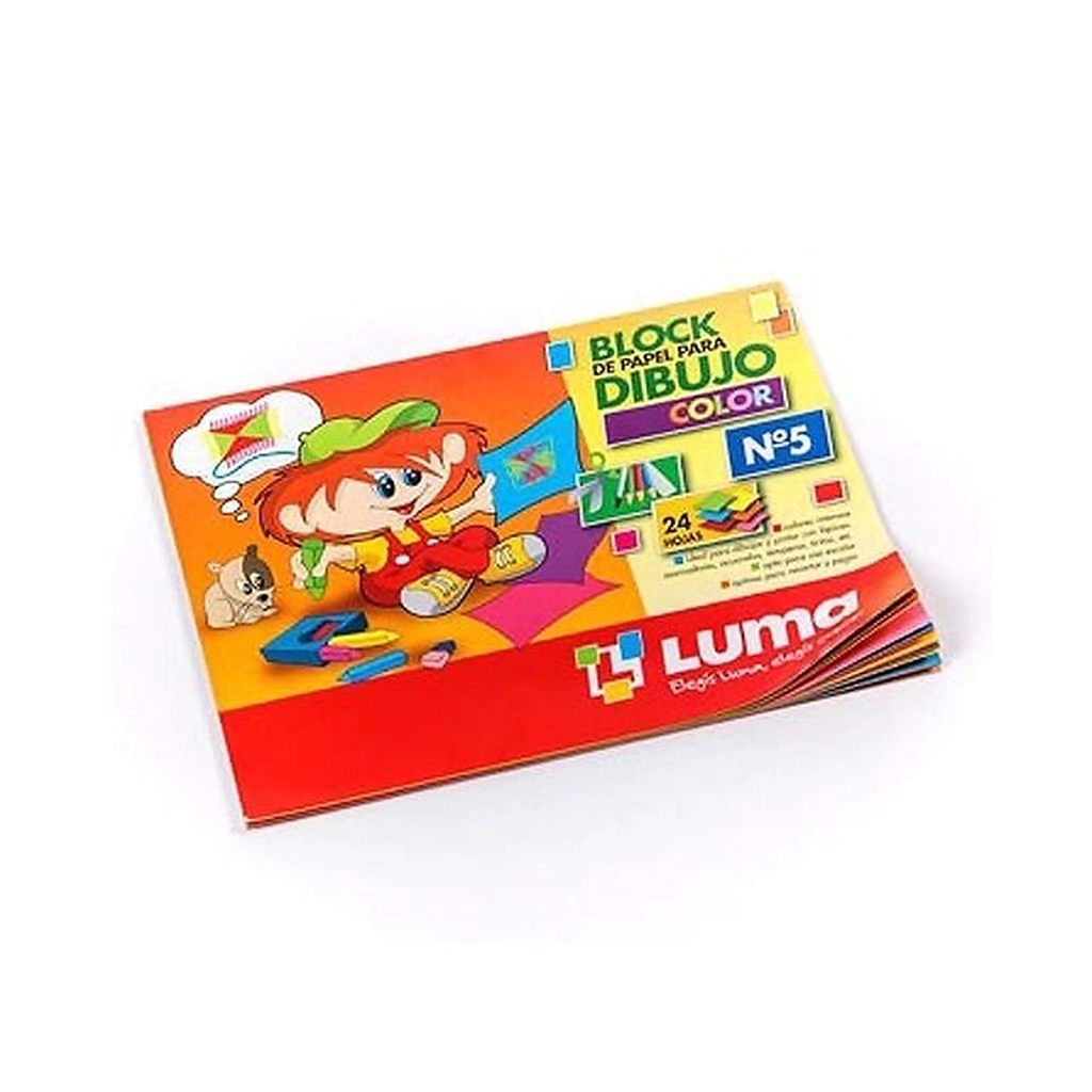 PACK BLOCK LUMA Nº5 COLOR X24 HJS X5U