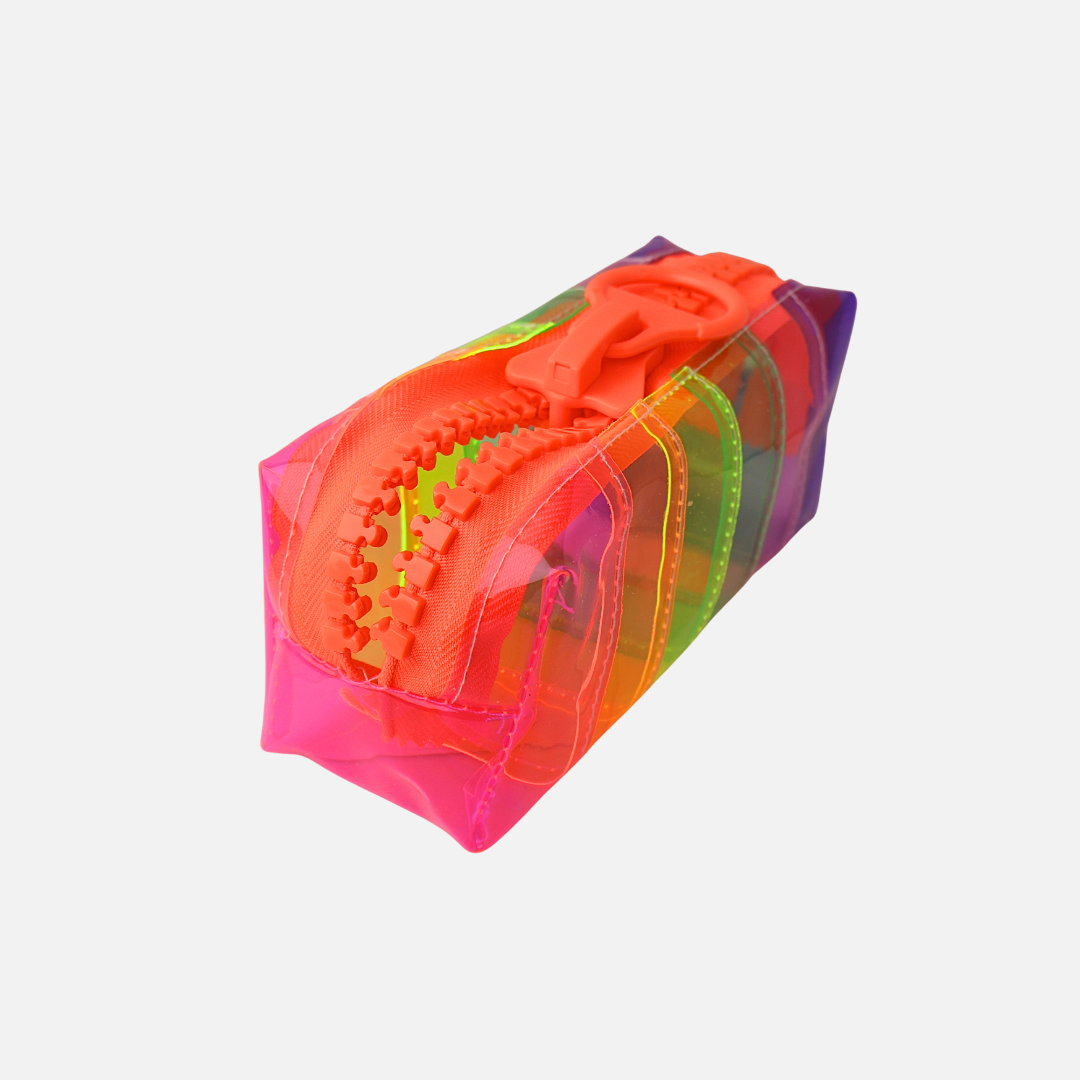 CARTUCHERA FLUO SUPERCIERRE ARGENTO