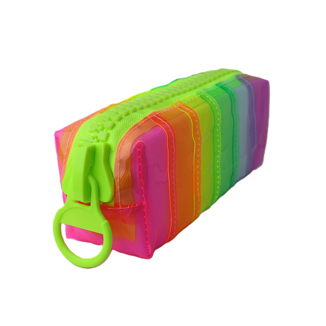 CARTUCHERA FLUO SUPERCIERRE ARGENTO