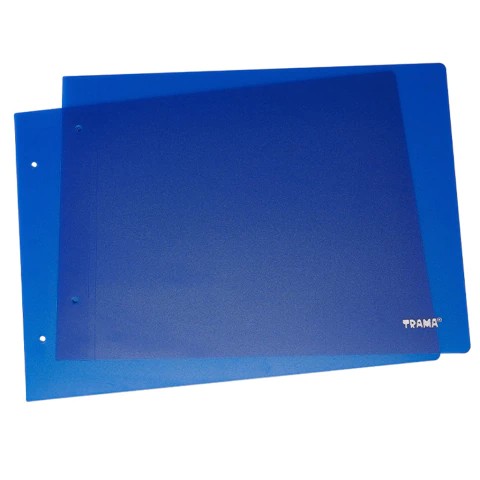 CARPETA PLASTICA TRAMA N°5 X2 TAPAS, COLORES SURTIDOS