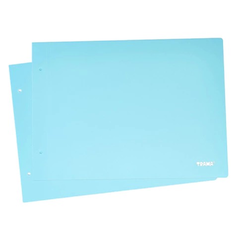 CARPETA PLASTICA TRAMA N°5 X2 TAPAS, COLORES SURTIDOS