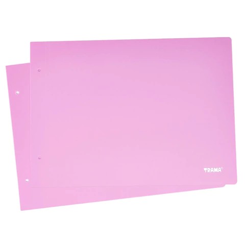 CARPETA PLASTICA TRAMA N°5 X2 TAPAS, COLORES SURTIDOS