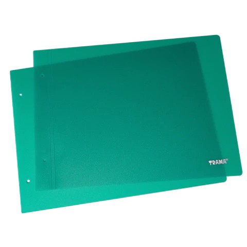 CARPETA PLASTICA TRAMA N°5 X2 TAPAS, COLORES SURTIDOS