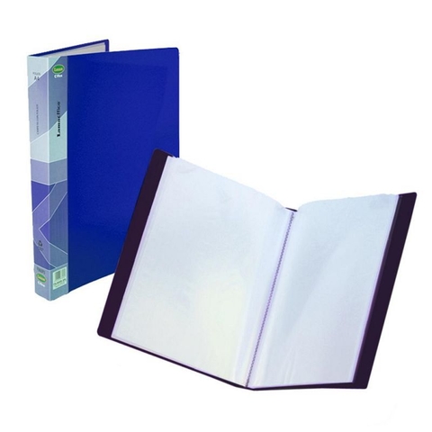 CARPETA TRAMA A4 CON 30 FOLIOS AZUL