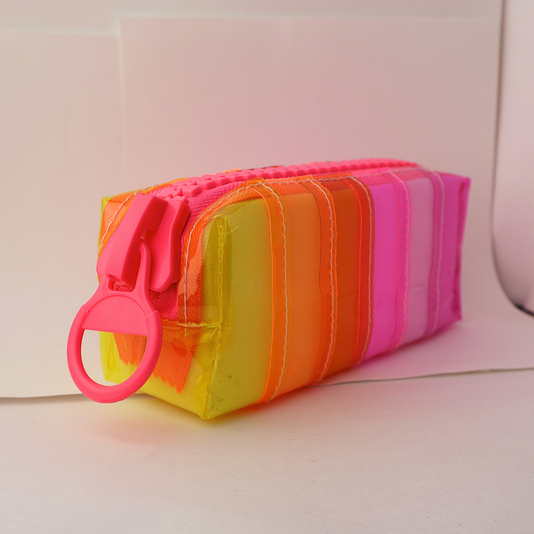 BULTO CARTUCHERA FLUO SUPERCIERRE ARGENTO X36 UND