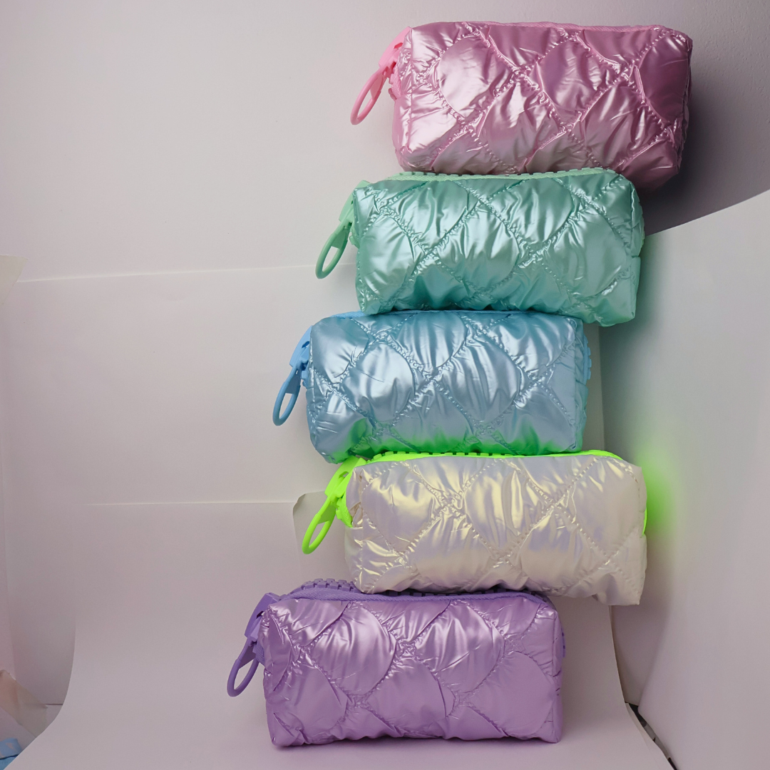 BULTO CARTUCHERA MATELASSE ARGENTO X48 UND