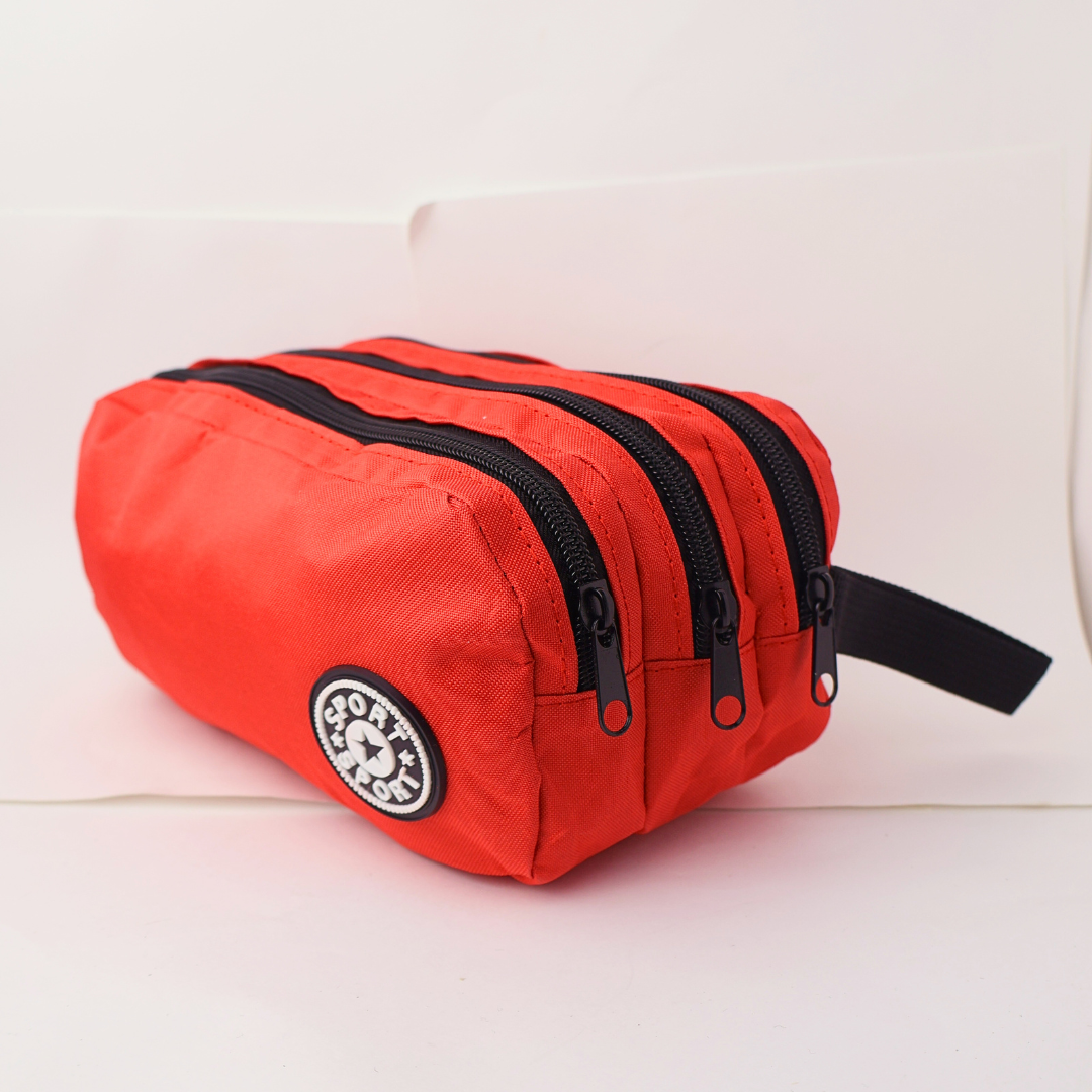 BULTO CARTUCHERA TRIPLE CIERRE SPORT ARGENTO X48 UND