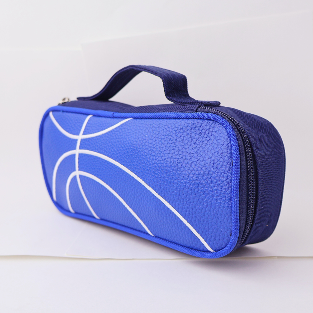 DOCENA CARTUCHERA DEPORTIVA BASKET ARGENTO X12UND