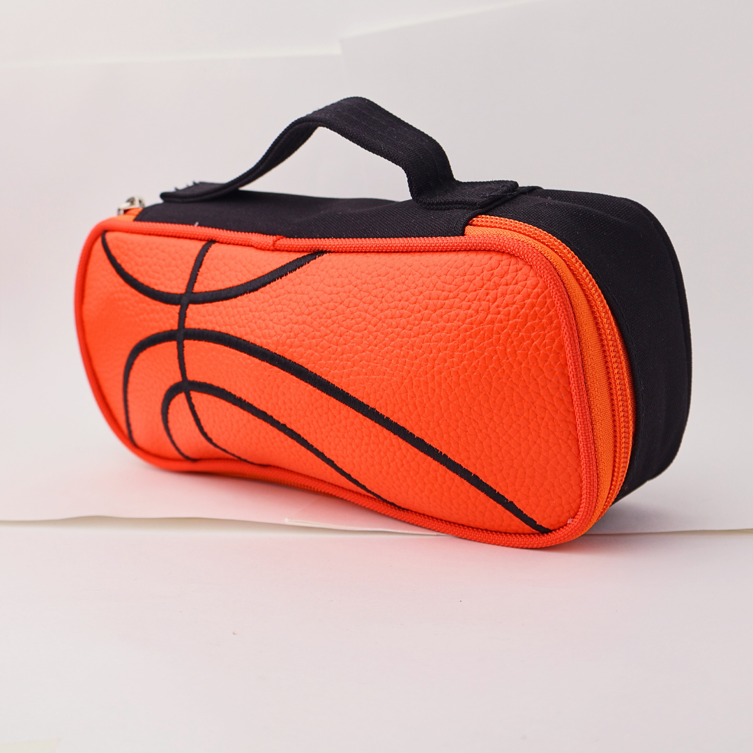 DOCENA CARTUCHERA DEPORTIVA BASKET ARGENTO X12UND