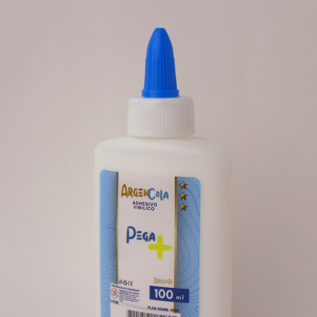 PACK ADHESIVO VINILICO PEGA MAS X100ML X12 ARGENTO