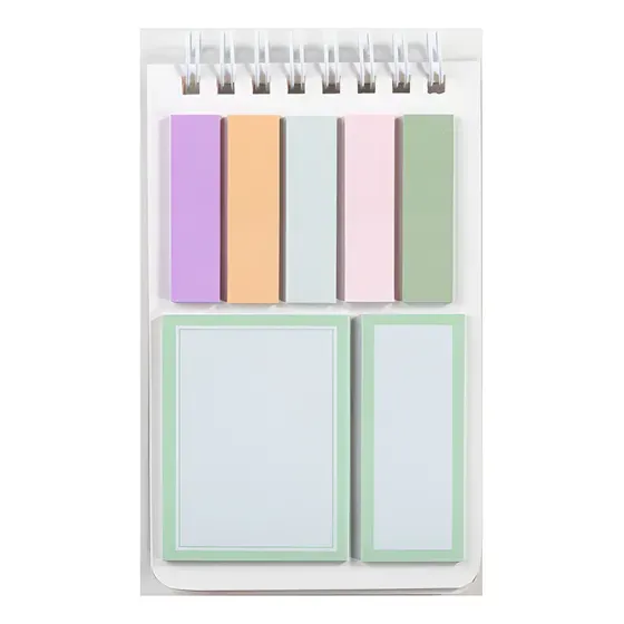 PACK BLOCK NOTA ADHESIVA TRAMA C/ESPIRAL X12 UND